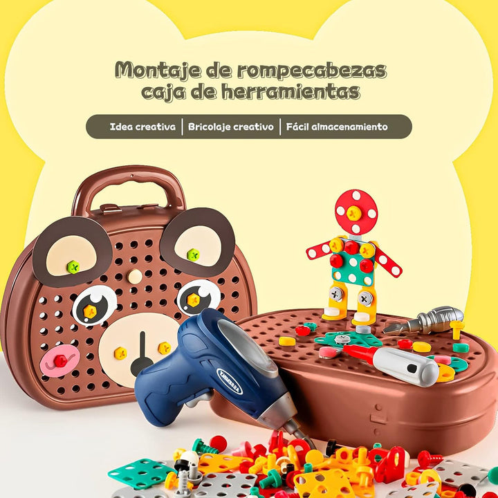Caja de herramientas Magic Play 258PCS